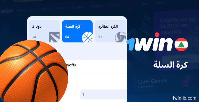أسواق كرة السلة لمستخدمي 1Win اللبنانيين