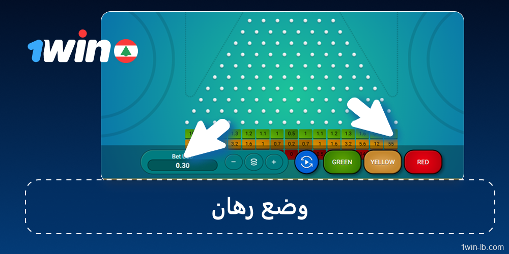 وضع الرهانات، واختيار الصفوف، والبدء باللعب