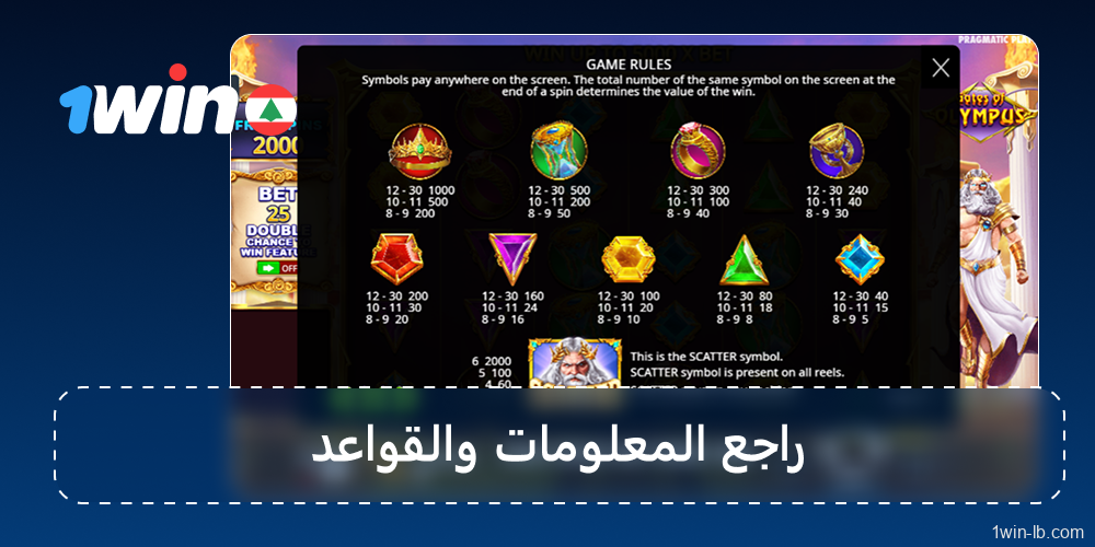 راجع جدول الدفع قبل الدوران