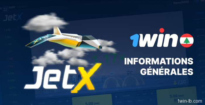 Aperçu des fonctionnalités de JetX sur 1Win
