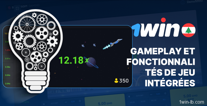 Gameplay et options spéciales de 1Win JetX