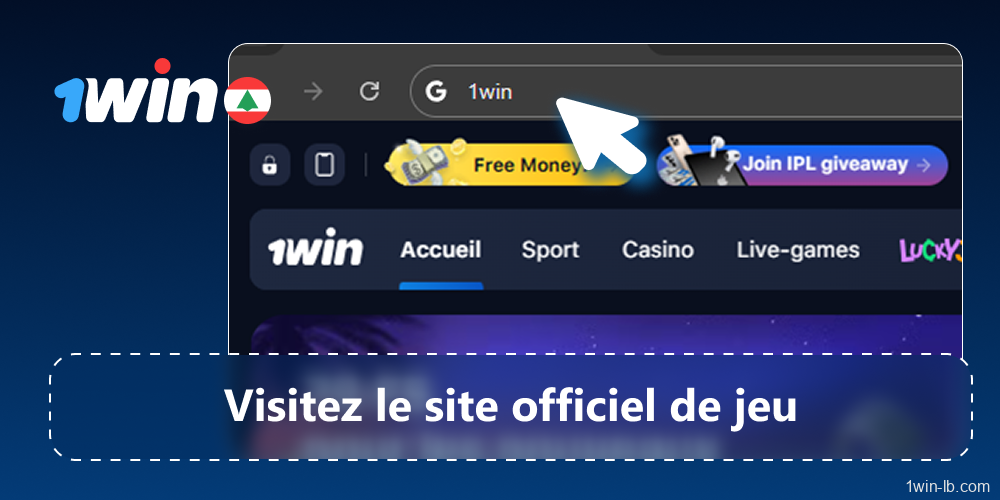Ouvrez la plateforme de jeu 1Win sur n'importe quel appareil