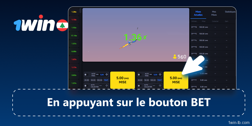 Placez votre mise et commencez à jouer à JetX