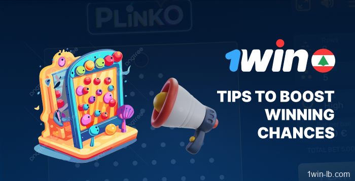 Tips to increase winning chances in 1Win Plinko