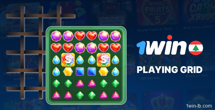 Details about the slot reels and paylines on 1Win