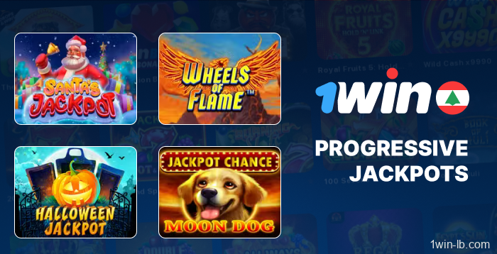 Progressive jackpot slots on 1Win platform