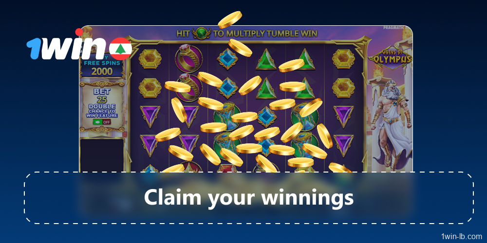 Collect winnings from symbol combinations