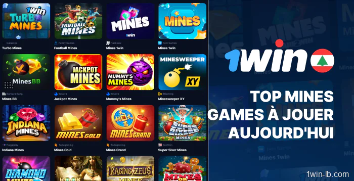 Meilleurs jeux Mines à essayer dès aujourd'hui sur 1Win