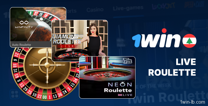 Live roulette options on 1Win