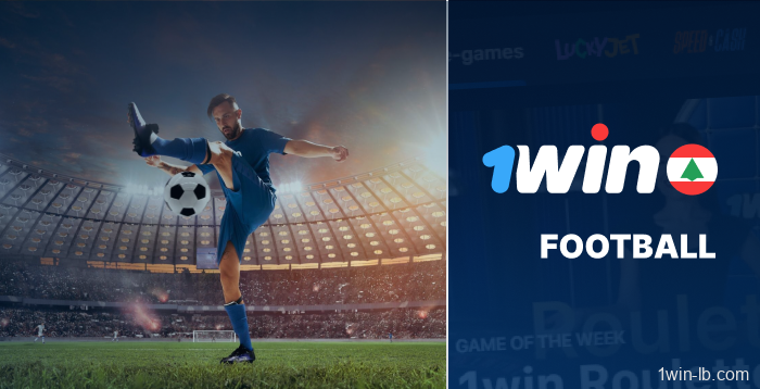 Football live wagering on 1Win Lebanon