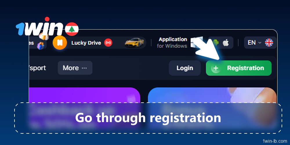 Register and verify on 1Win platform