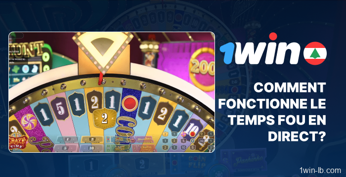 Règles du Crazy Time sur 1Win