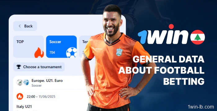 General info on football wagers on 1Win