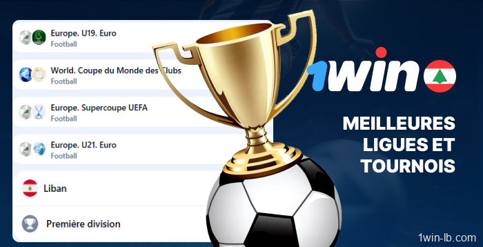 Meilleurs championnats et tournois de football sur 1Win