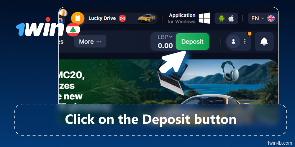 Deposit funds