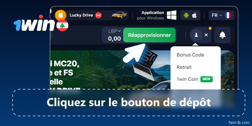 Déposer des fonds