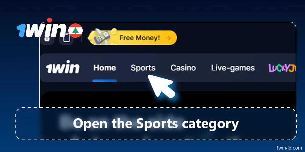 Access Sports or Live betting