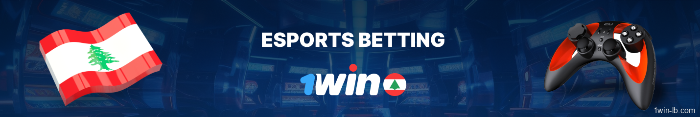 Esports betting options at 1Win Lebanon
