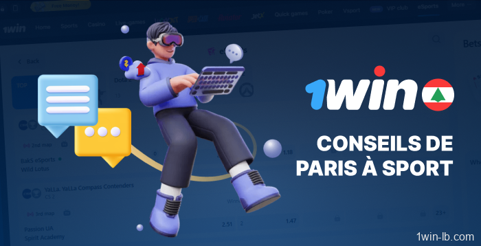 Conseils pour les paris e-sport sur 1Win