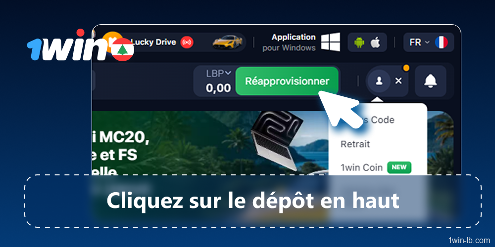 Déposer des fonds
