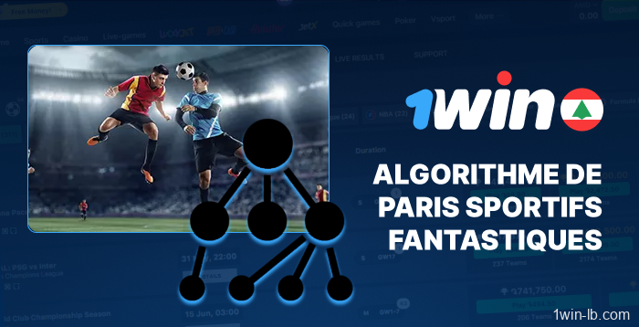 Algorithme des sports fantasy sur 1Win
