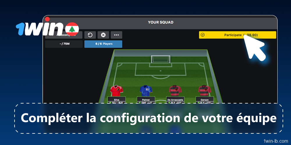 Inscrivez une équipe à la compétition