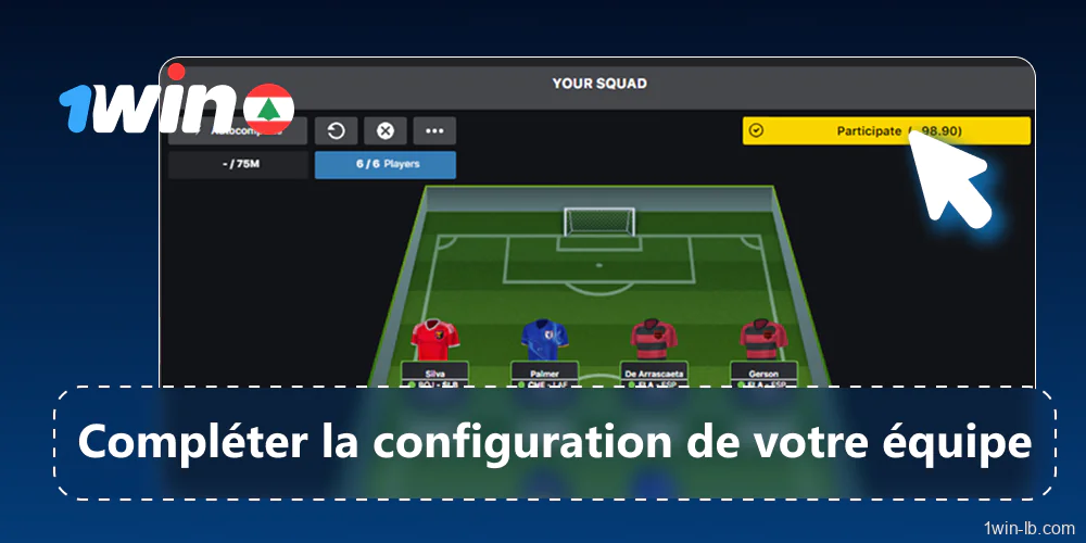 Inscrivez une équipe à la compétition