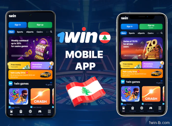 1Win mobile app for Lebanon download