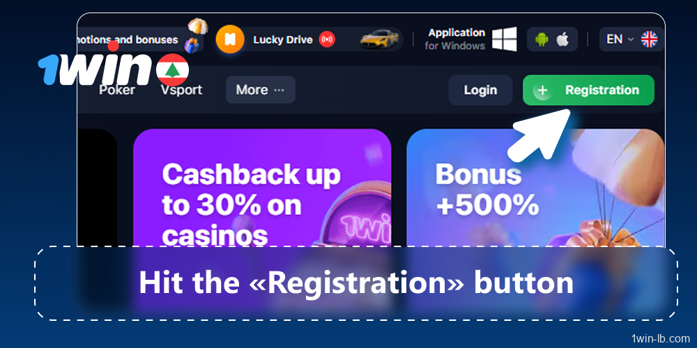 Register account