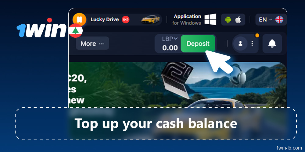 Deposit money using local methods