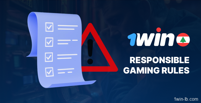 Rules to promote responsible play on 1Win