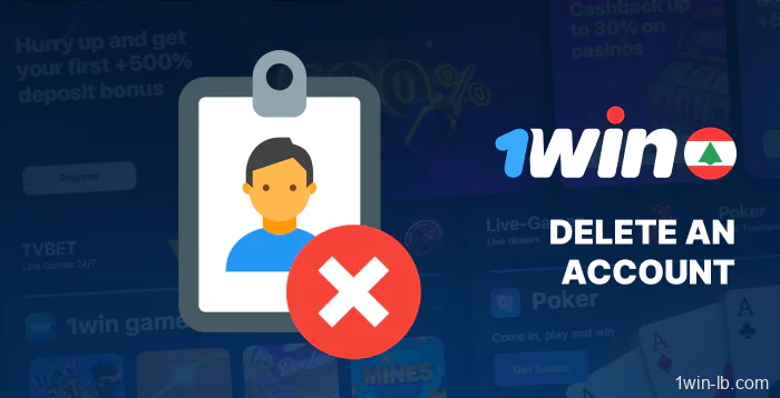 Deleting 1Win account procedure