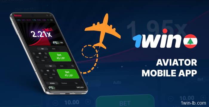 Play Aviator on the 1Win Lebanon mobile app