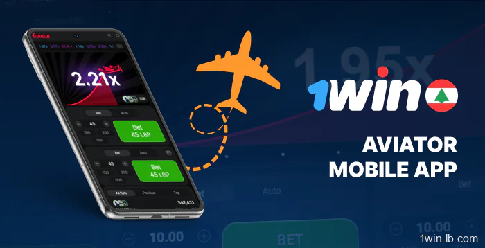 Play Aviator on the 1Win Lebanon mobile app