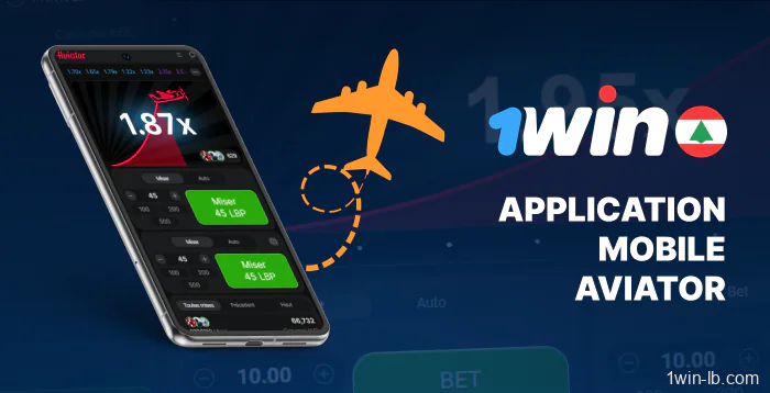 Jouez à Aviator sur l'application mobile 1Win Liban