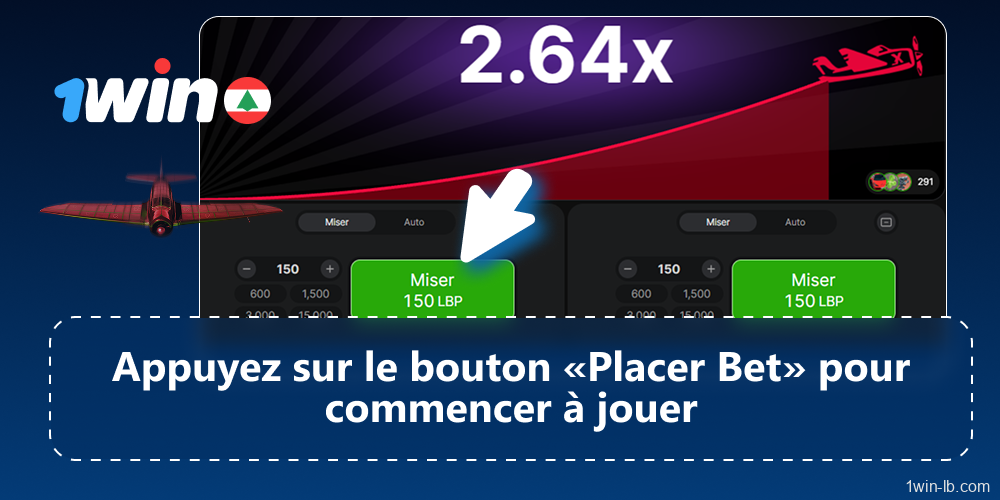 Choisissez votre mise, fixez des limites et commencez à jouer sur 1Win