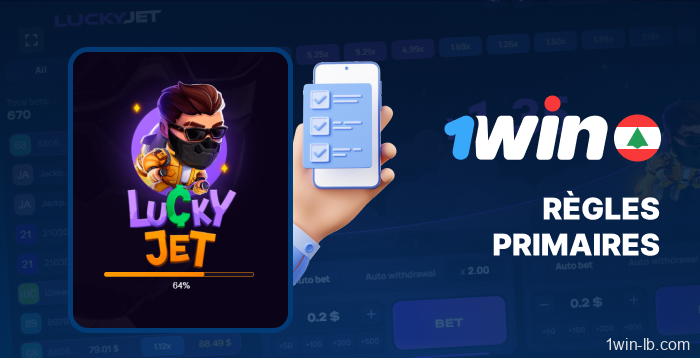 Règles de base de Lucky Jet sur 1Win