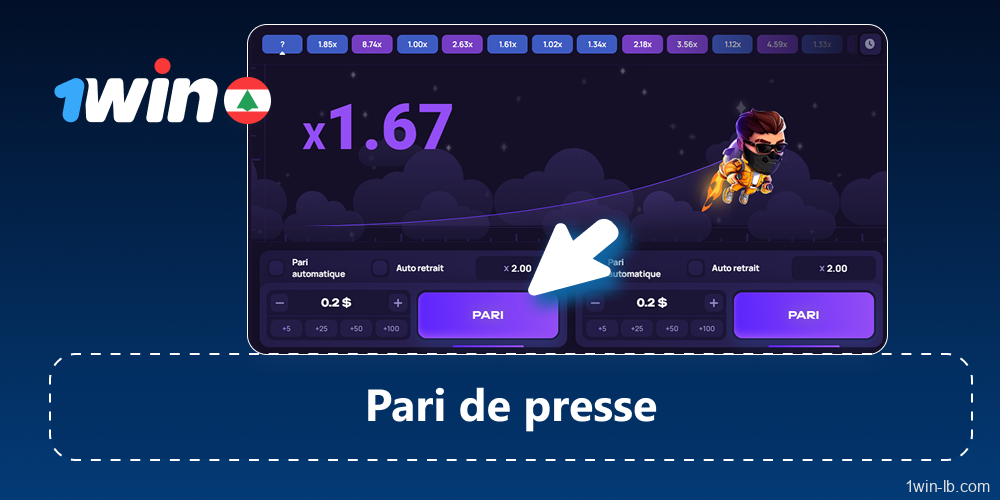 Commencez à miser et encaissez avant le départ du jet