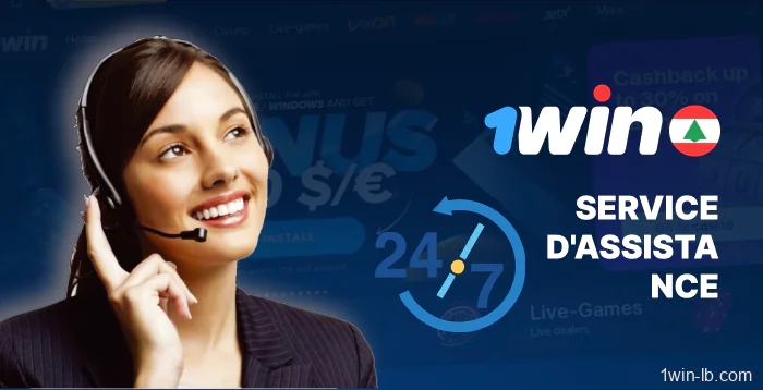Support client pour les utilisateurs de 1Win