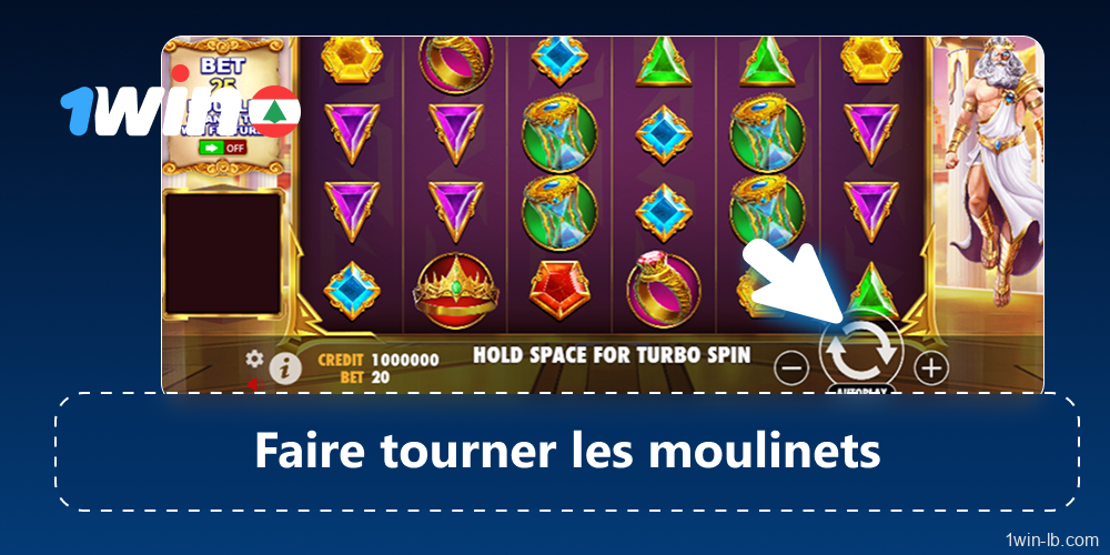 Faites tourner les rouleaux ou utilisez le mode de jeu automatique