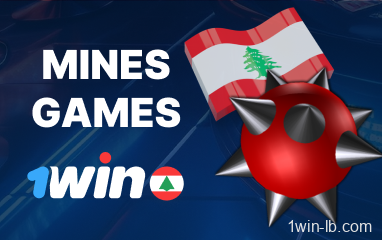 Mines games available on 1Win Lebanon