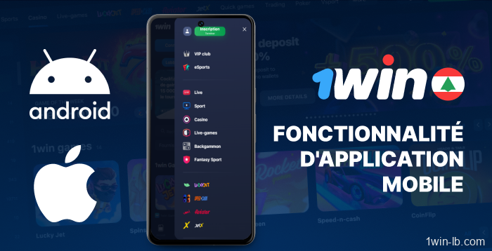 Fonctionnalités pour 1Win Liban Utilisateurs