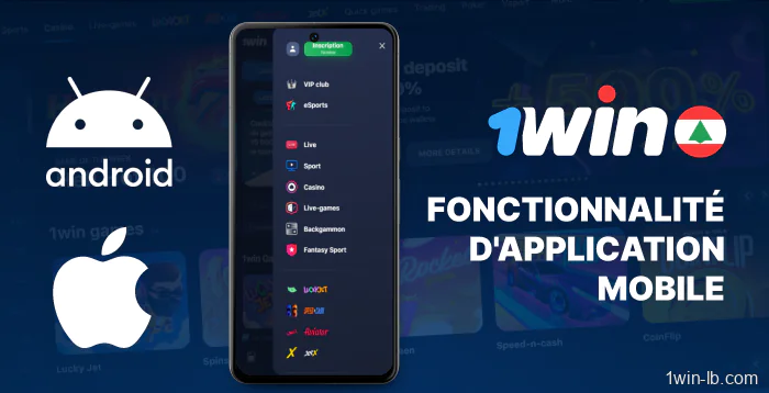 Fonctionnalités pour 1Win Liban Utilisateurs