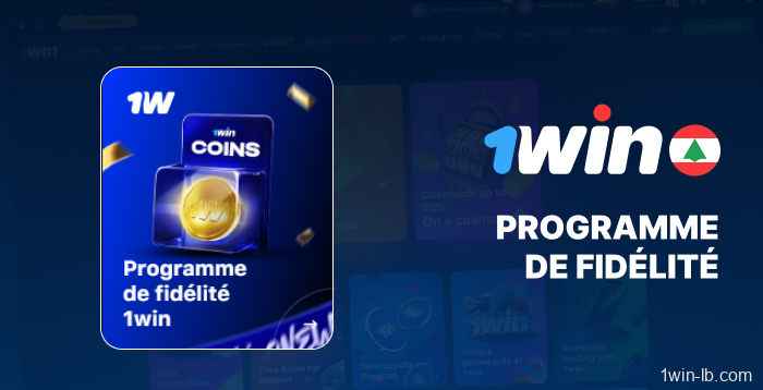 Avantages de fidélité pour Membres 1Win au Liban